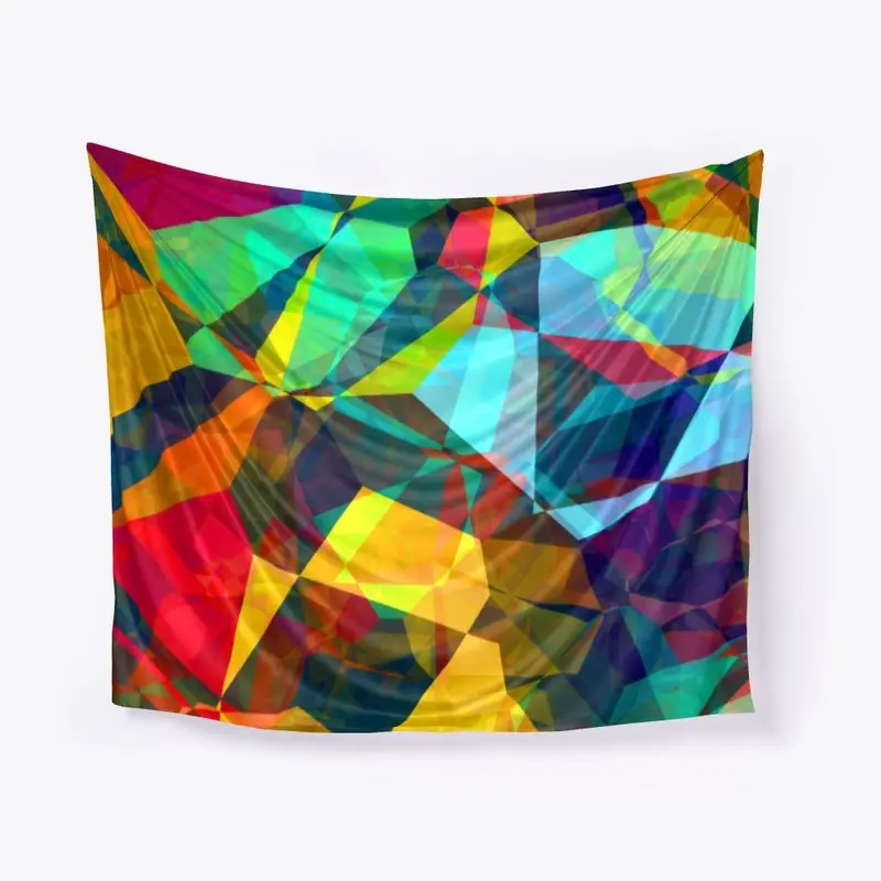 Colored Shapes Posters &amp; Pillows