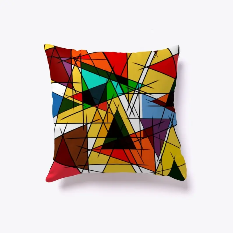 Colored Shapes Posters &amp; Pillows