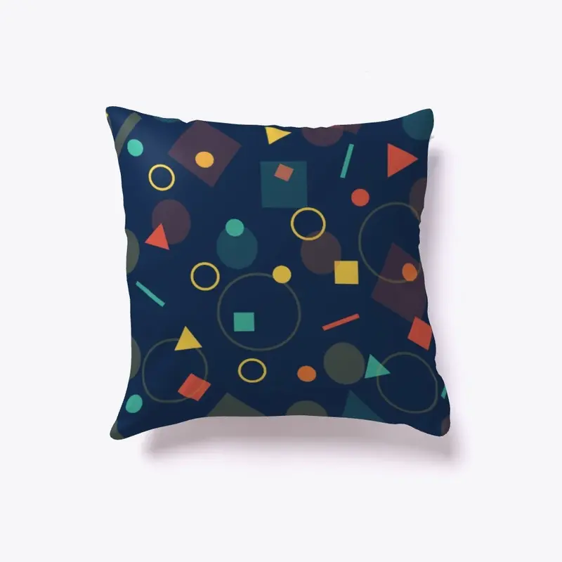 Colorful Patterns Indoor Pillow