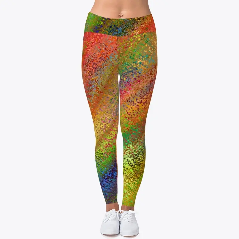 Color Abstract Legging